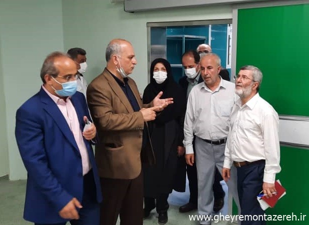 بازدید مسئولان سازمان برنامه‌وبودجه از طرح‌های عمرانی در دست ساخت پورسینا رشت