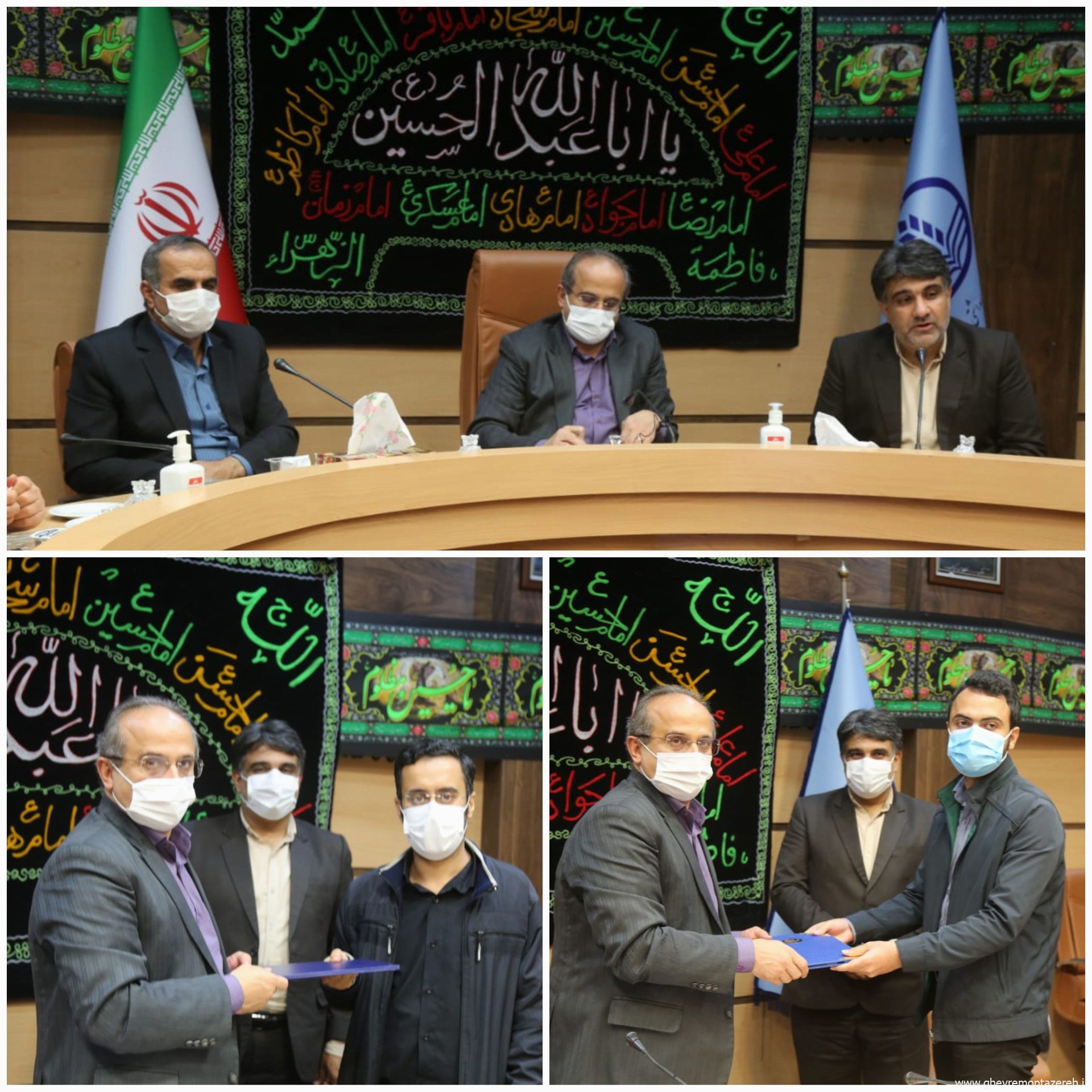 تکریم و معارفه مسئولین سابق و جدید بسیج دانشجویی دانشگاه علوم پزشکی گیلان