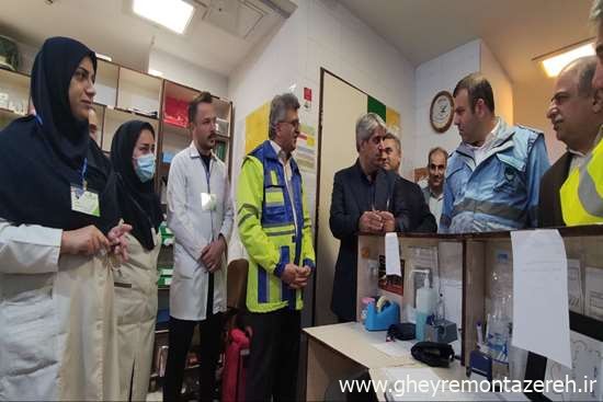 حضور میدانی رئیس دانشگاه علوم پزشکی گیلان در شهرستان سیل‌زده آستارا