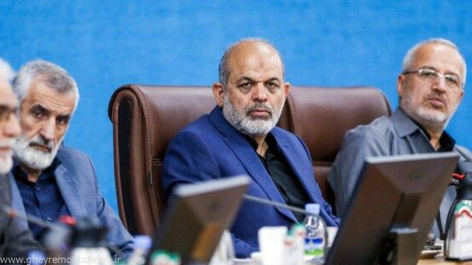 وحیدی: استانداران خدمت‌رسانی به مردم را بدون‌وقفه ادامه دهند