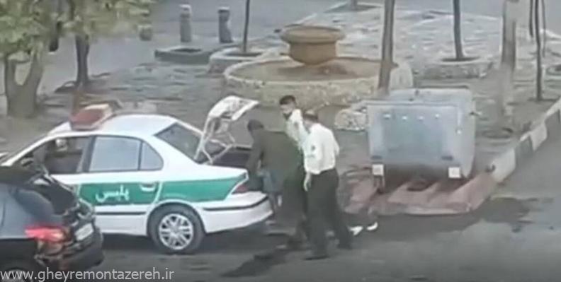 عواملِ گشت در اقدامی غیرِ حرفهای قصد انتقال «معتاد متجاهر» به صندوق عقب را داشتند/ پلیس عوامل وظیفه و کادر حاضر در صحنه را توبیخ کرد