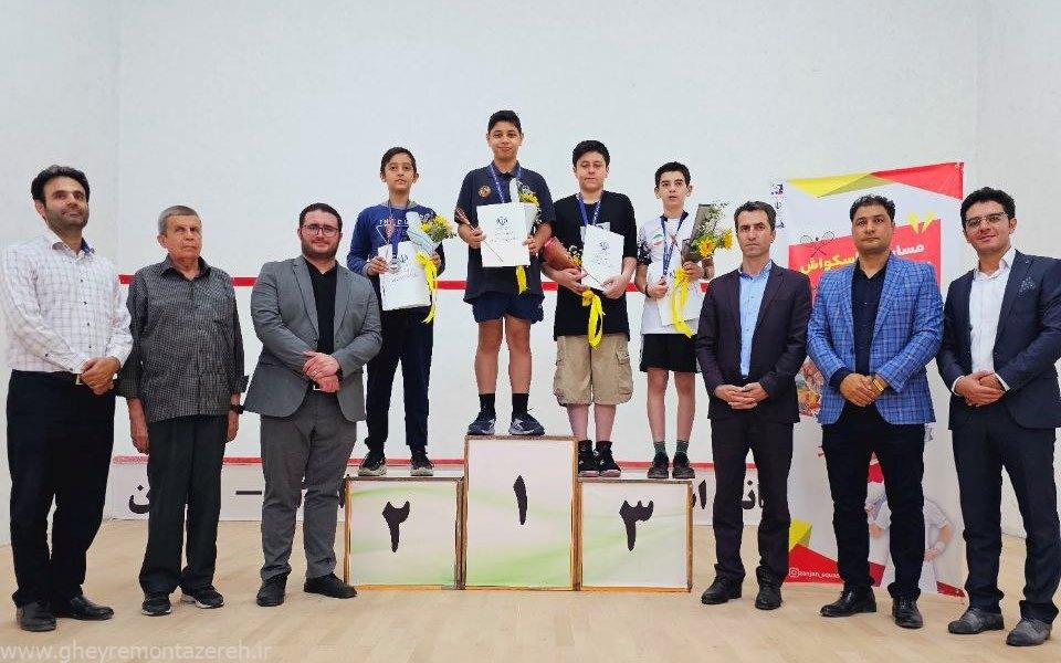 سامیار صفری قهرمان رقابتهای اسکواش کشور شد سامیار صفری قهرمان رقابتهای اسکواش کشور شد