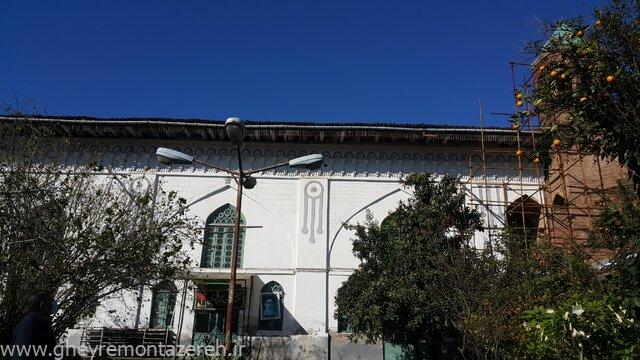 مسجد تاریخی اکبریه لاهیجان مرمت می شود