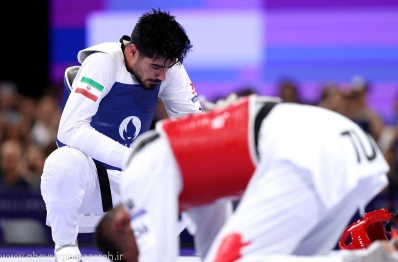 شب نقره ای ورزش ایران در پاریس/ مهران برخورداری مدال نقره را بر گردن آویخت شب نقره ای ورزش ایران در پاریس/ مهران برخورداری مدال نقره را بر گردن آویخت