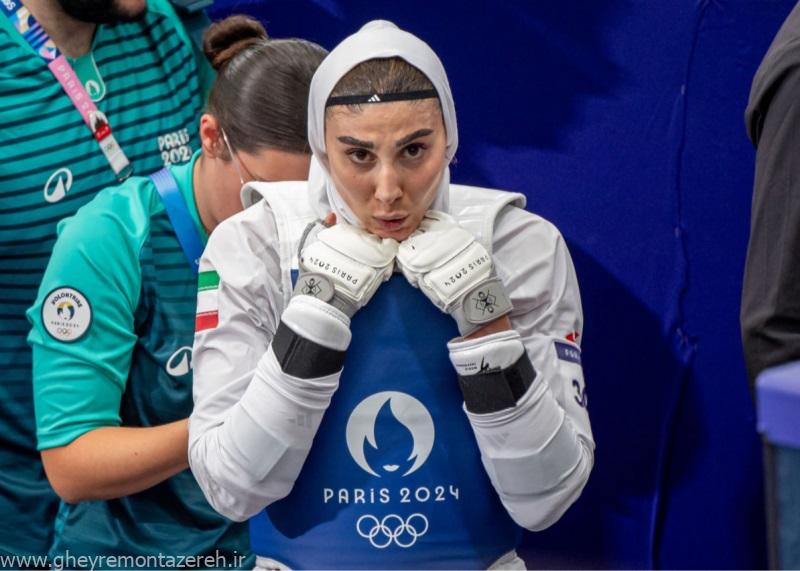 اولین زن فینالیست تاریخ ورزش ایران در المپیک