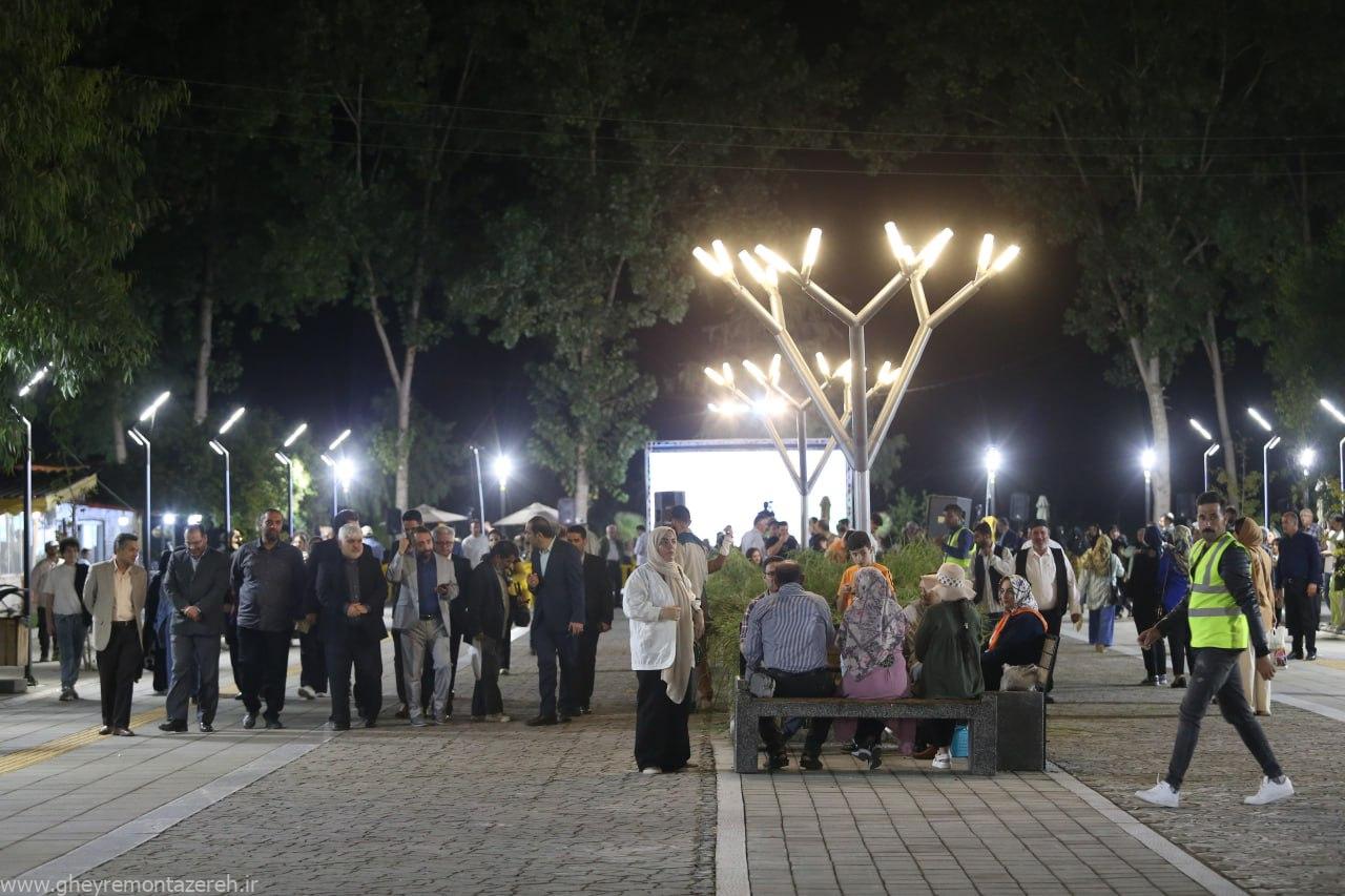 گزارش تصویری آیین افتتاحیه پیاده راه فرهنگی کیاشهر