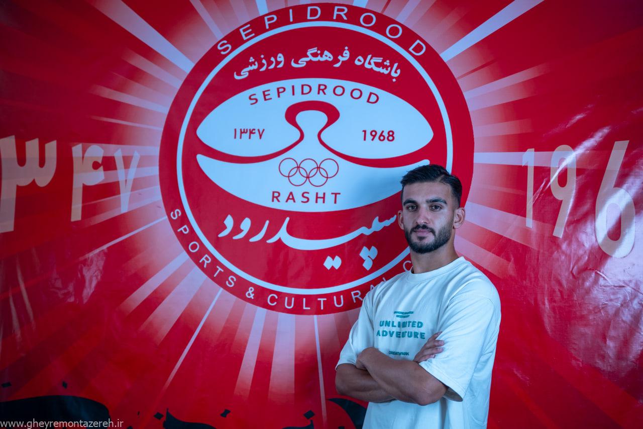 قرارداد امیرعباس حسنی با سپیدرود تمدید شد