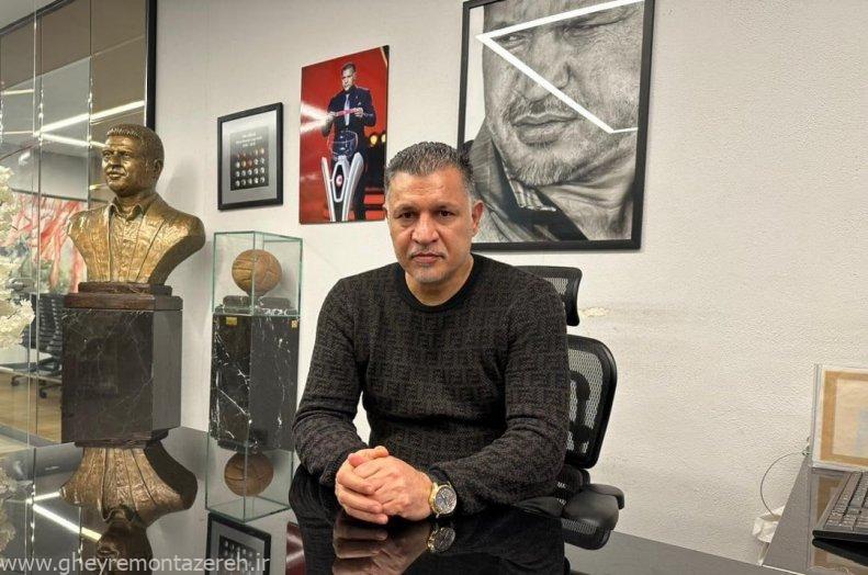 عکس یادگاری علی دایی با مدیران ایرانی چلسی و شفیلدیونایتد در آمریکا