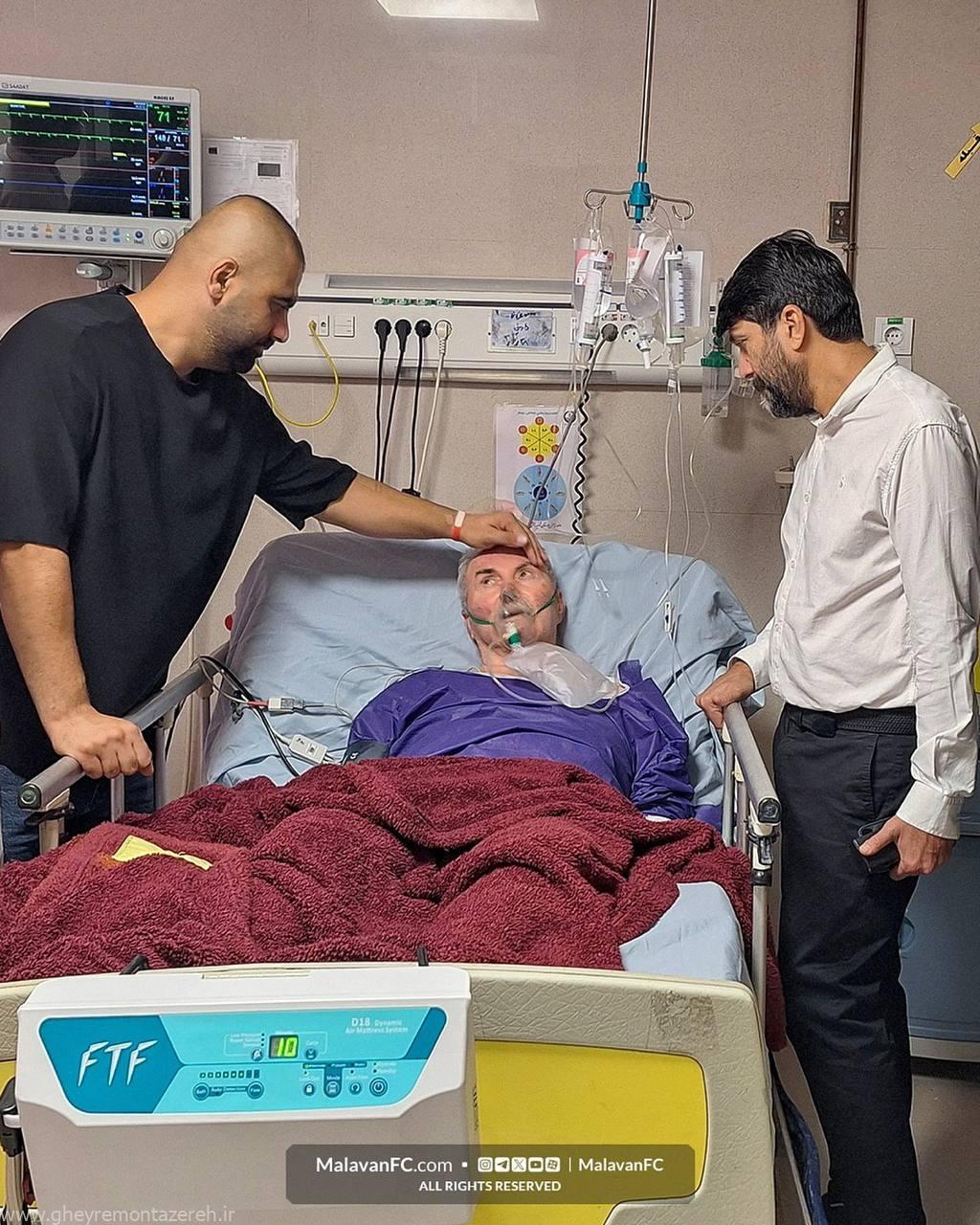 پدر فوتبال گیلان در بستر بیماری