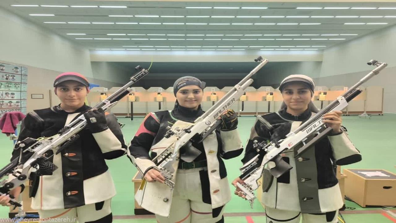 کسب مدال نقره بانوی گیلانی در مسابقات آزاد تپانچه کشور