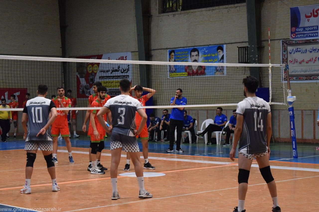 شکست کاسپین شهر بهشت رضوانشهر مقابل تیم ملی نوجوانان