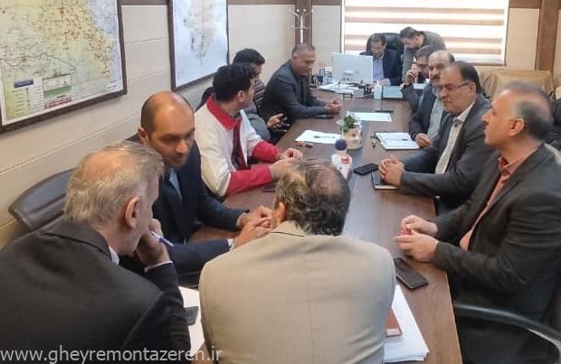 برگزاری جلسهی ستاد بحران فرمانداری شهرستان سیاهکل
