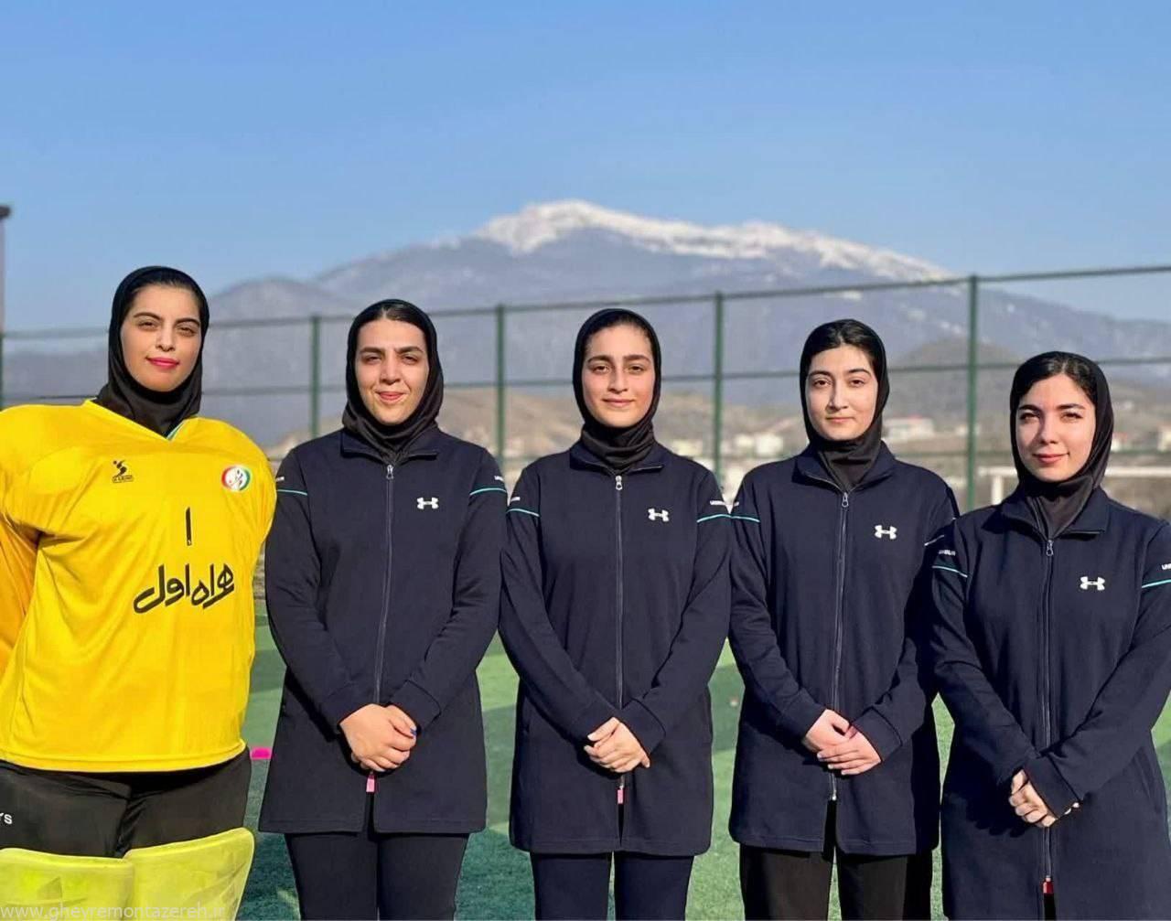 دعوت ۵ بانوی هاکی باز گیلانی به اردوی تیم ملی هاکی
