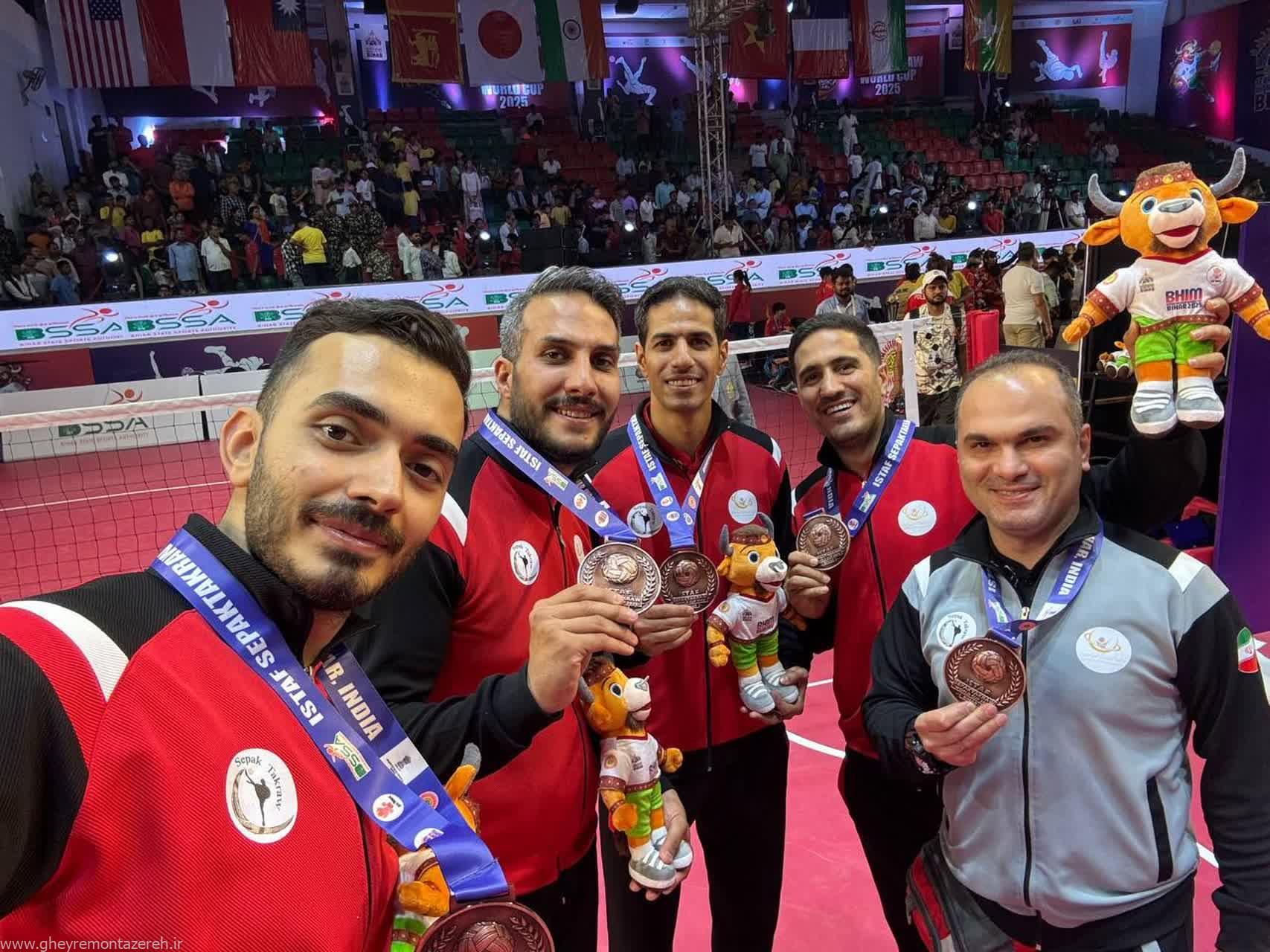 تاریخسازی تیم ملی سپک تاکرا با کسب مدال برنز در جام جهانی سپک تاکرا