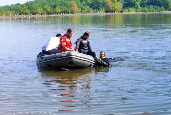 تلاش غواصان برای یافتن نوجوان غرقشده در کانال آب لاله دشت کوچصفهان تلاش غواصان برای یافتن نوجوان غرقشده در کانال آب لاله دشت کوچصفهان