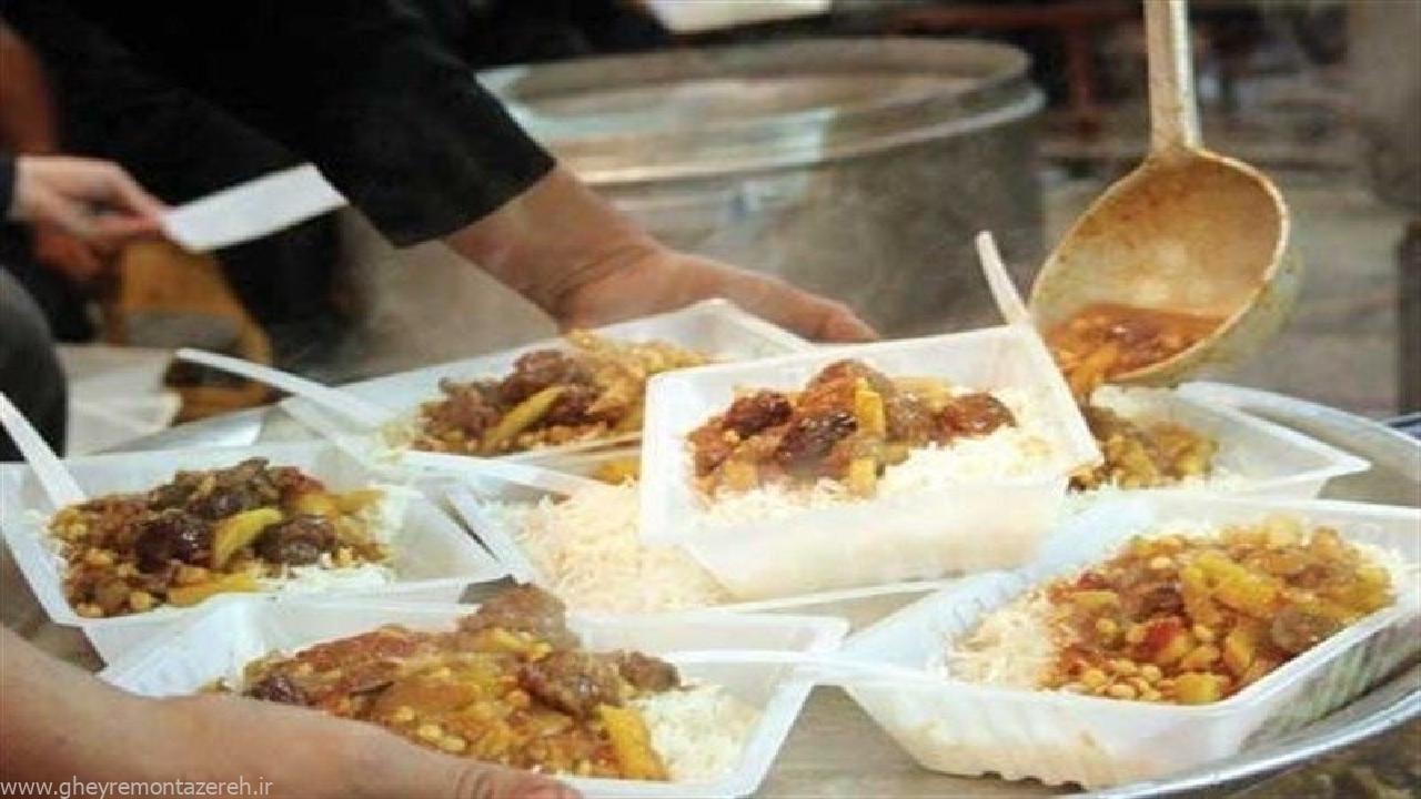 استفاده از ظروف پلاستیکی برای توزیع نذری ممنوع