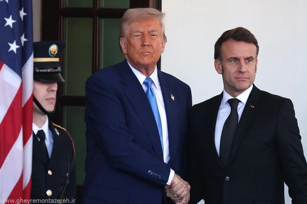 مکرون: پیشنهاد آمریکا به ایران شامل پیشنهاد آتشبس در ازای مذاکرات گستردهتر با تهران است / ترامپ رهبران گروه ۷ را از مذاکرات برای دستیابی به آتشبس بین اسرائیل و ایران مطلع کرد / آمریکاییها پیشنهاد ملاقات با ایرانیها را دادهاند / ما خواهان آتشبس هستیم / شرکای اروپایی آمادهاند در صورت دستیابی به آتشبس، مذاکرات هستهای جدی با ایران را آغاز کنند