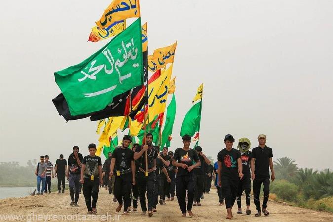 برپایی موکب امام علی (ع) شهرستان رودبار در کربلای معلی