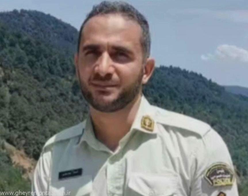 آسمانی شدن افسر نیروی انتظامی شفت در پی حادثه‌ای هنگام انجام وظیفه