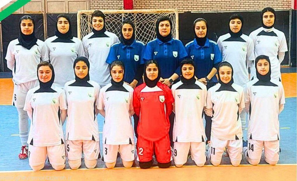 شکست تیم فوتسال بانوان گیلان در آغاز راه لیگ مناطق