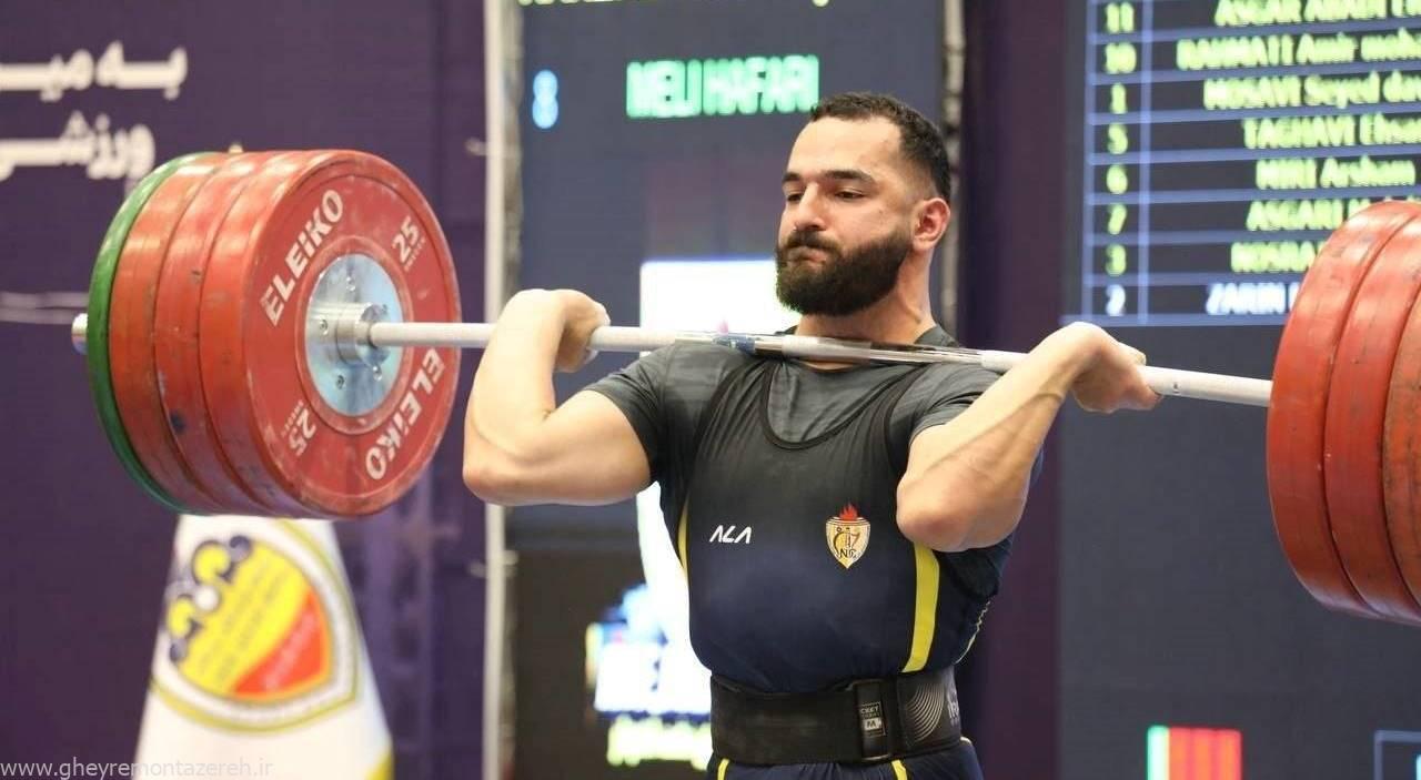 دعوت یک گیلانی به اردوی تیم ملی وزنه‌برداری