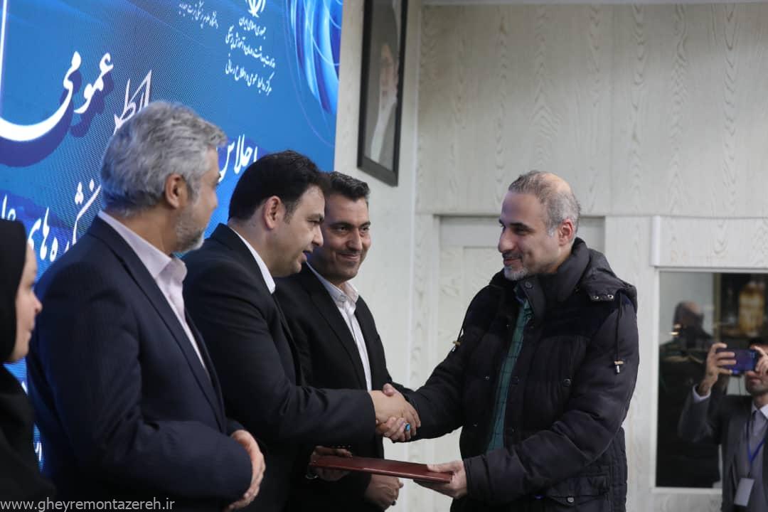 تقدیر از دانشگاه علوم پزشکی گیلان توسط رئیس مرکز روابط عمومی و اطلاع‌رسانی وزارت بهداشت