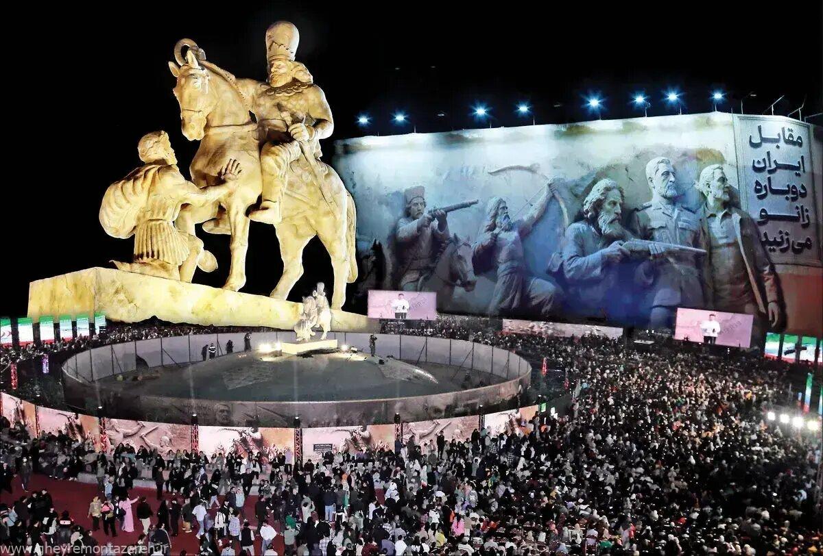 مجسمه‌های یک‌بارمصرف؛ وقتی جیب مردم خرج مانور تبلیغاتی زاکانی می‌شود