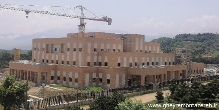 پیشرفت ۸۵ درصدی احداث بیمارستان ۶۴ تختخوابی تامین اجتماعی کومله لنگرود