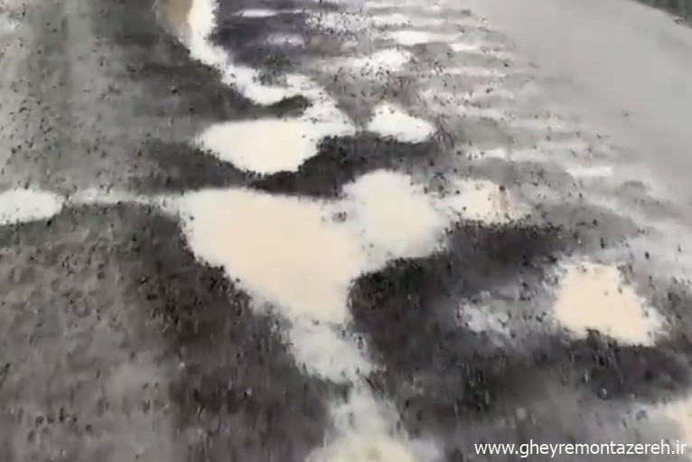 احضار پیمانکار و ناظر پروژه آسفالت شهر خمام به‌دلیل نامناسب بودن آسفالت