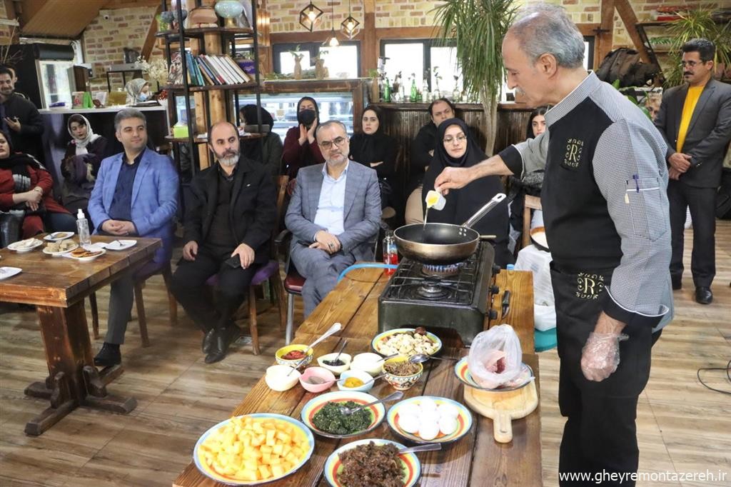 برگزاری کارگاه آموزشی غذاهای فراموش شده به مناسبت هفتمین سال پیوستن شهررشت به شبکه شهرهای خلاق خوراک شناسی یونسکو