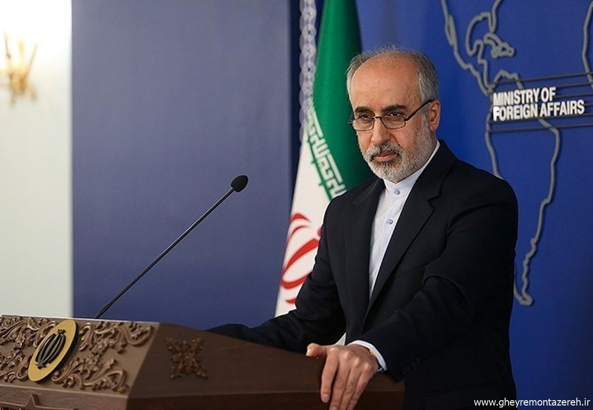 کنعانی: حصول توافق منوط به تصمیم سیاسی آمریکا/ برنامه‌ای برای کاهش سطح روابط با سوئد نداریم