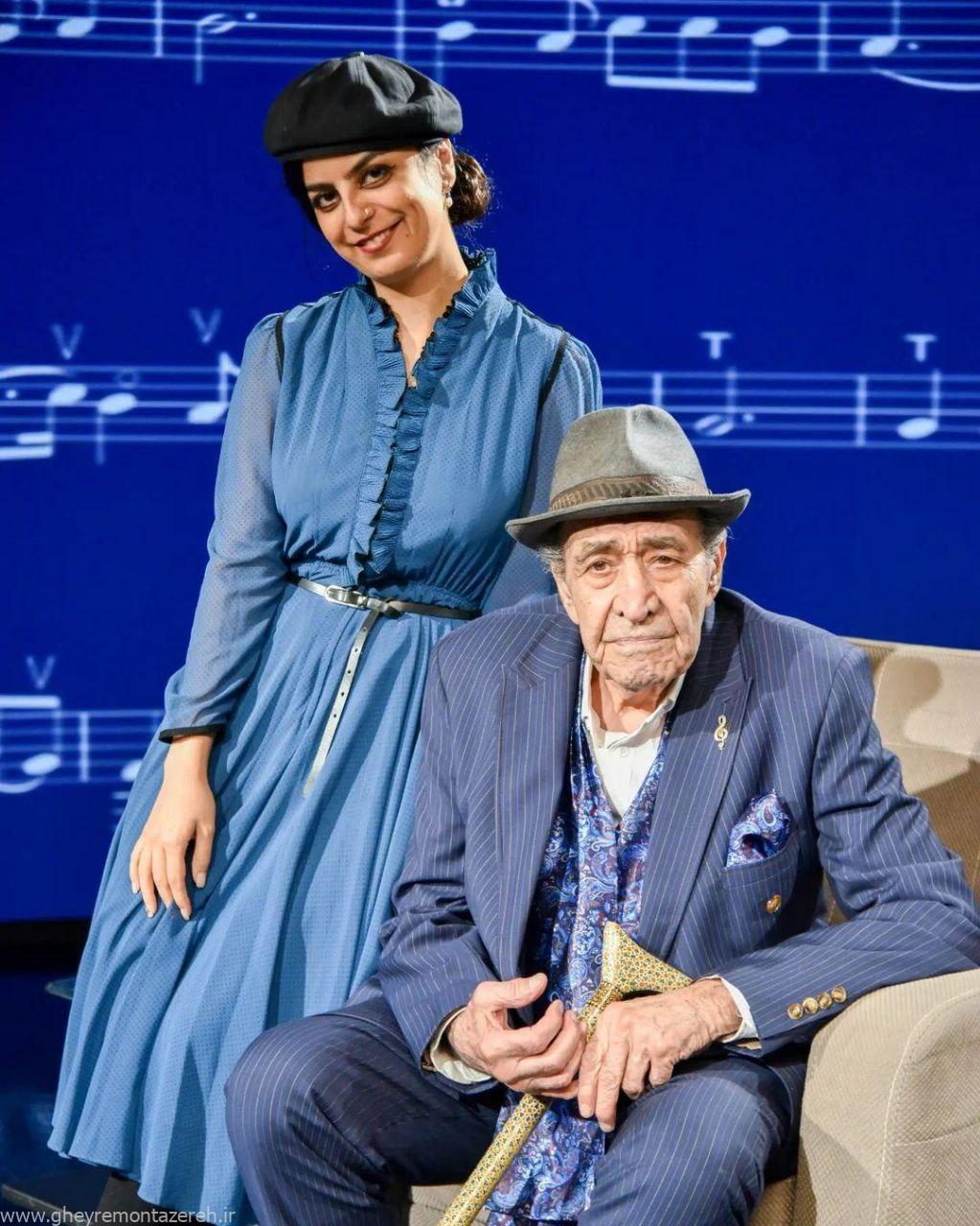 تصویری جدید از ایرج خواننده پیشکسوت موسیقی ایران