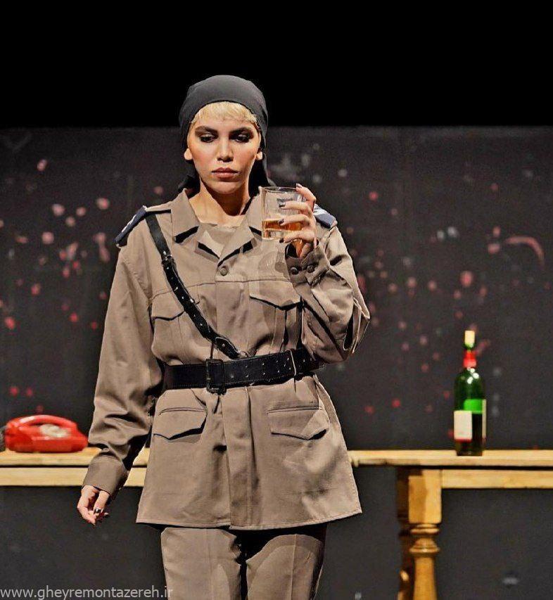 حضور ساغر محسنی در نمایش یادگارهای فراموش شده