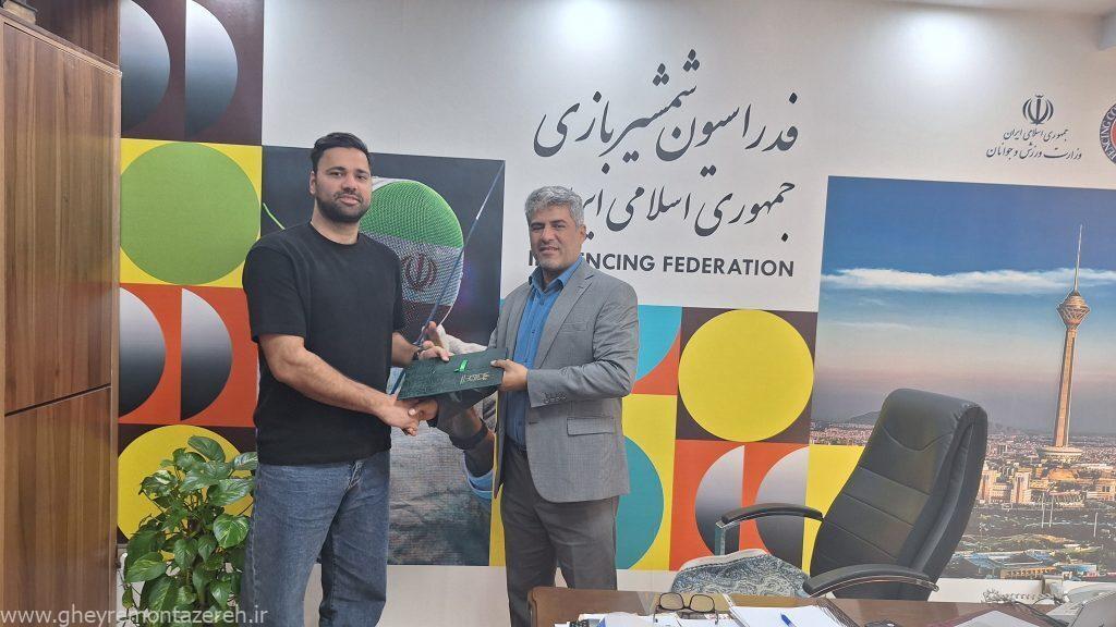 خداحافظی ملیپوش گیلانی و حضور در کادر مربیگری تیم ملی شمشیربازی