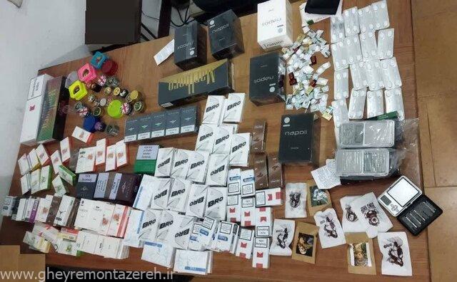 کشف موادمخدر از فروشگاه موادغذایی در لاهیجان