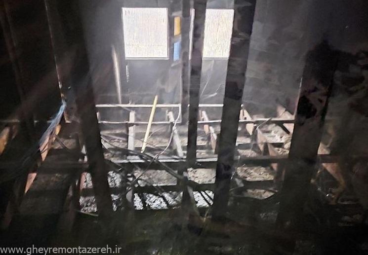 آتش سوزی یک مدرسه ابتدایی در رشت آتش سوزی یک مدرسه ابتدایی در رشت