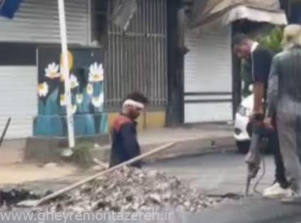 لزوم ورود دادستان مرکز استان به حفاری در خیابان تازه آسفالت شده